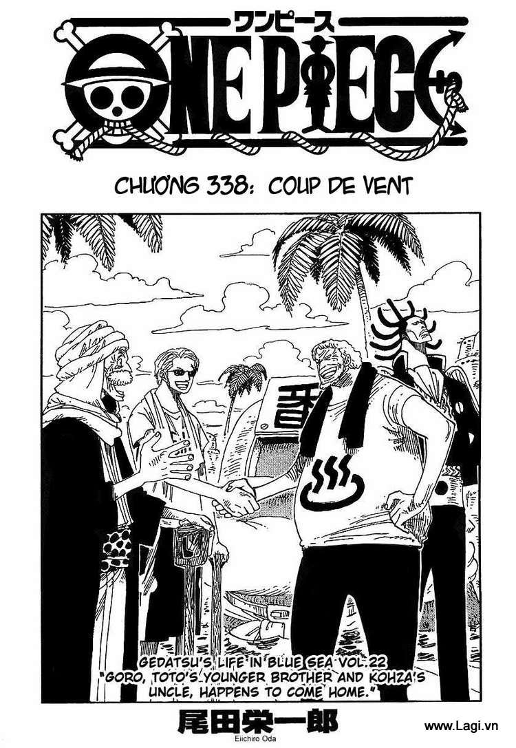 One Piece Chapter 338 - 1