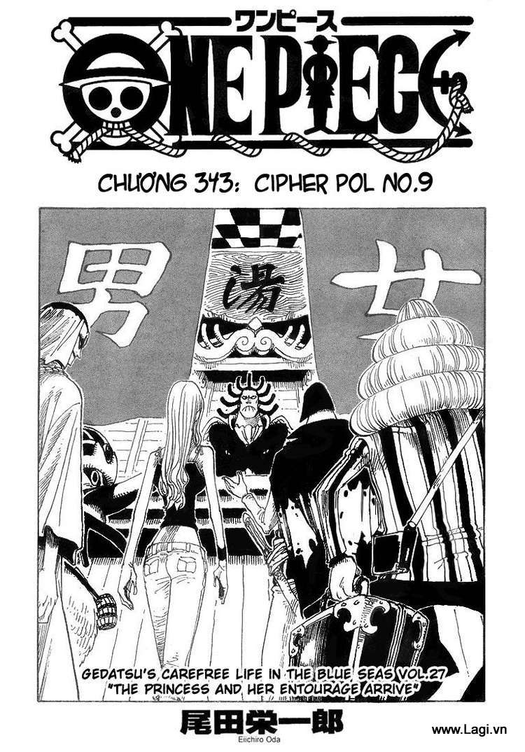 One Piece Chapter 343 - 1