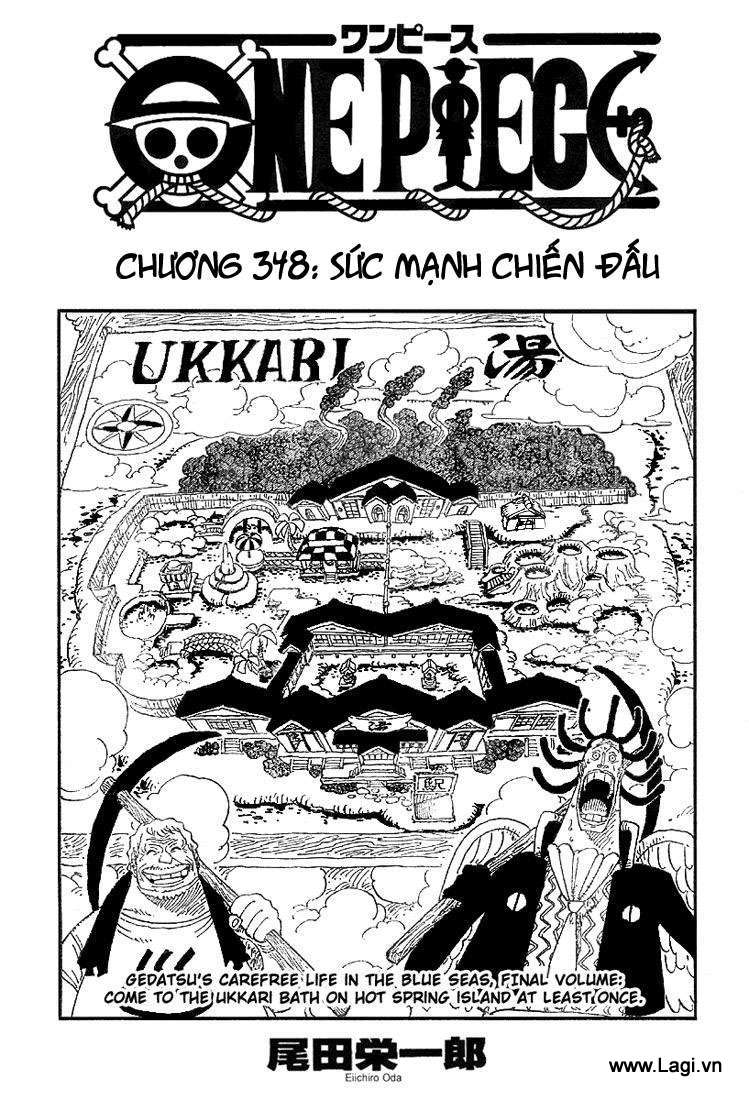 One Piece Chapter 348 - 1