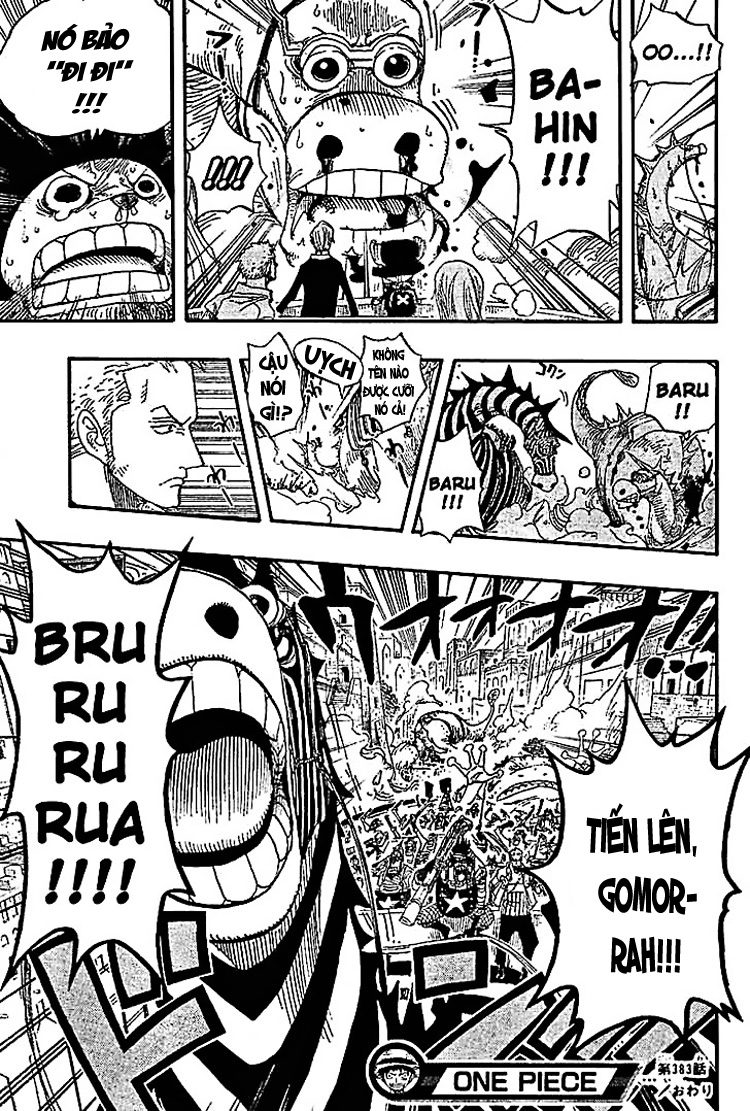 One Piece Chapter 383 - 17