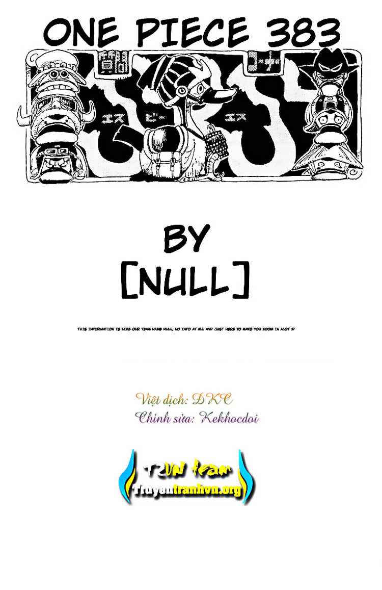 One Piece Chapter 383 - 18