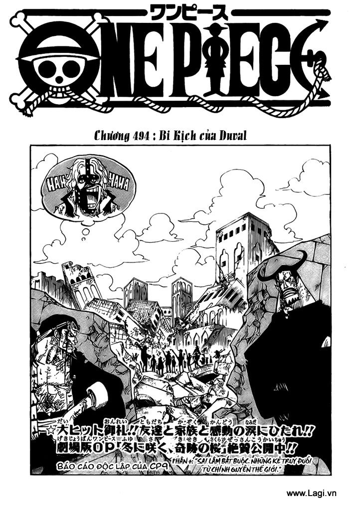 One Piece Chapter 494 - 1