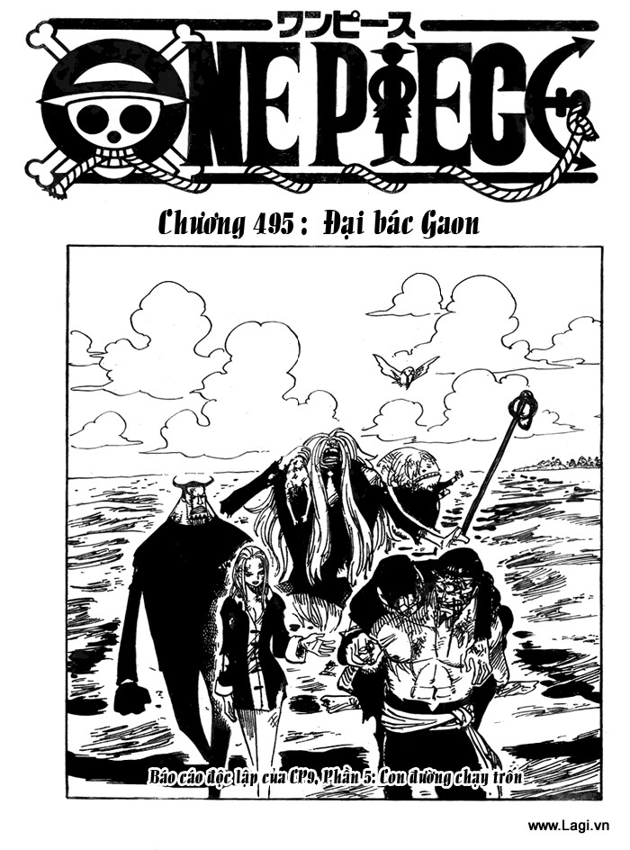 One Piece Chapter 495 - 1