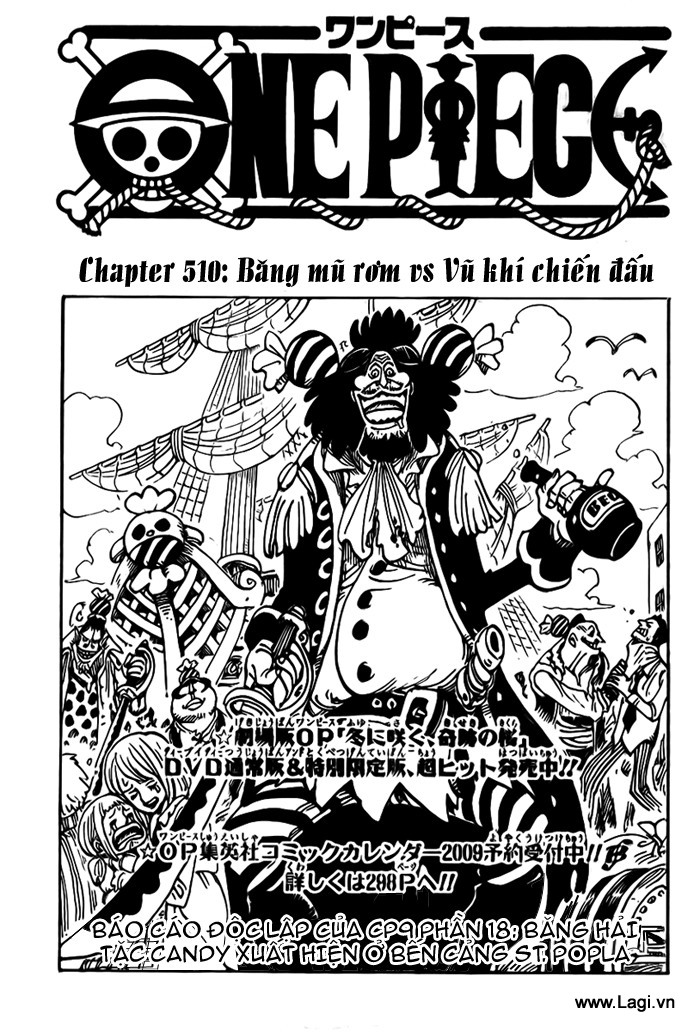 One Piece Chapter 510 - 1