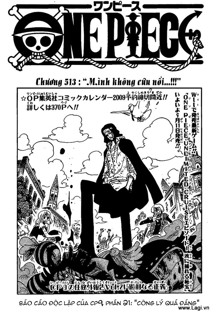 One Piece Chapter 513 - 1