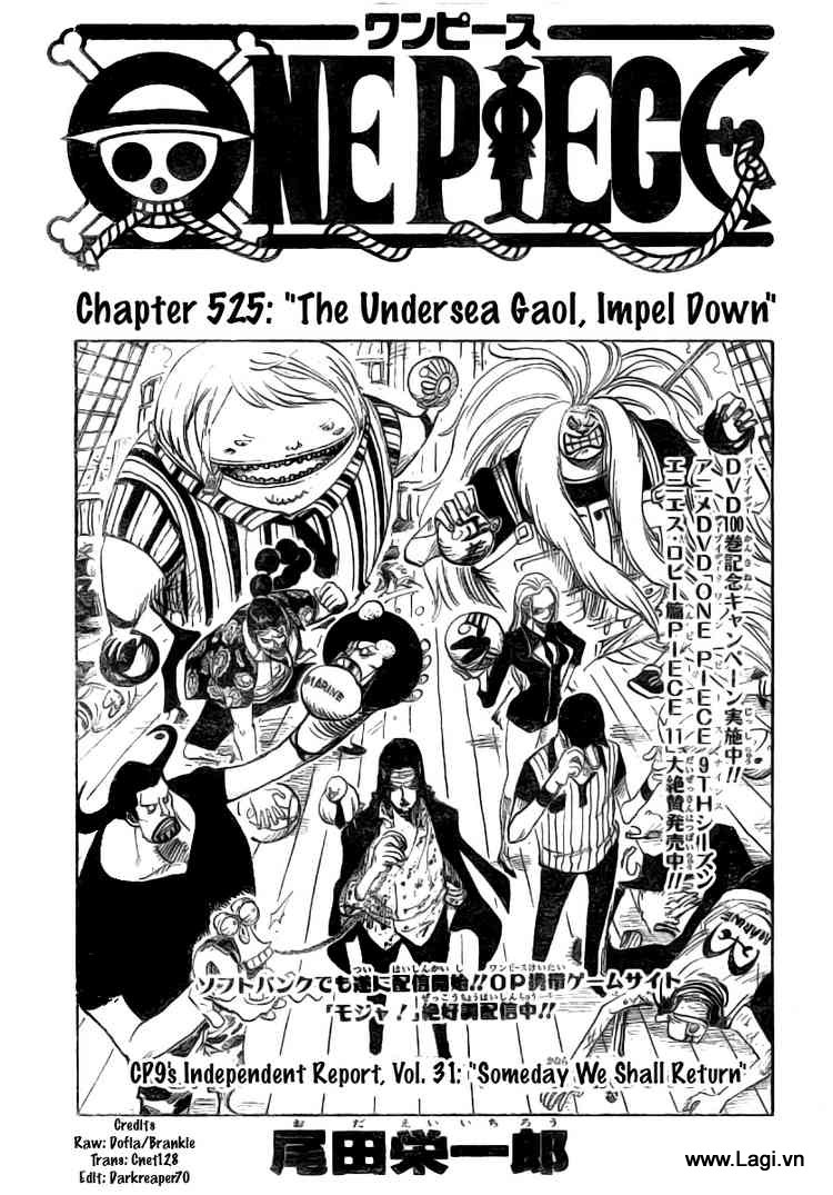 One Piece Chapter 525 - 1