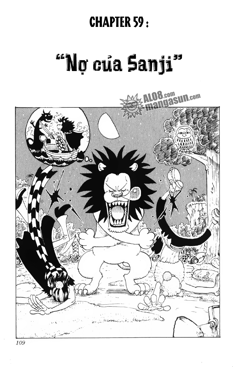 One Piece Chapter 59 - 1