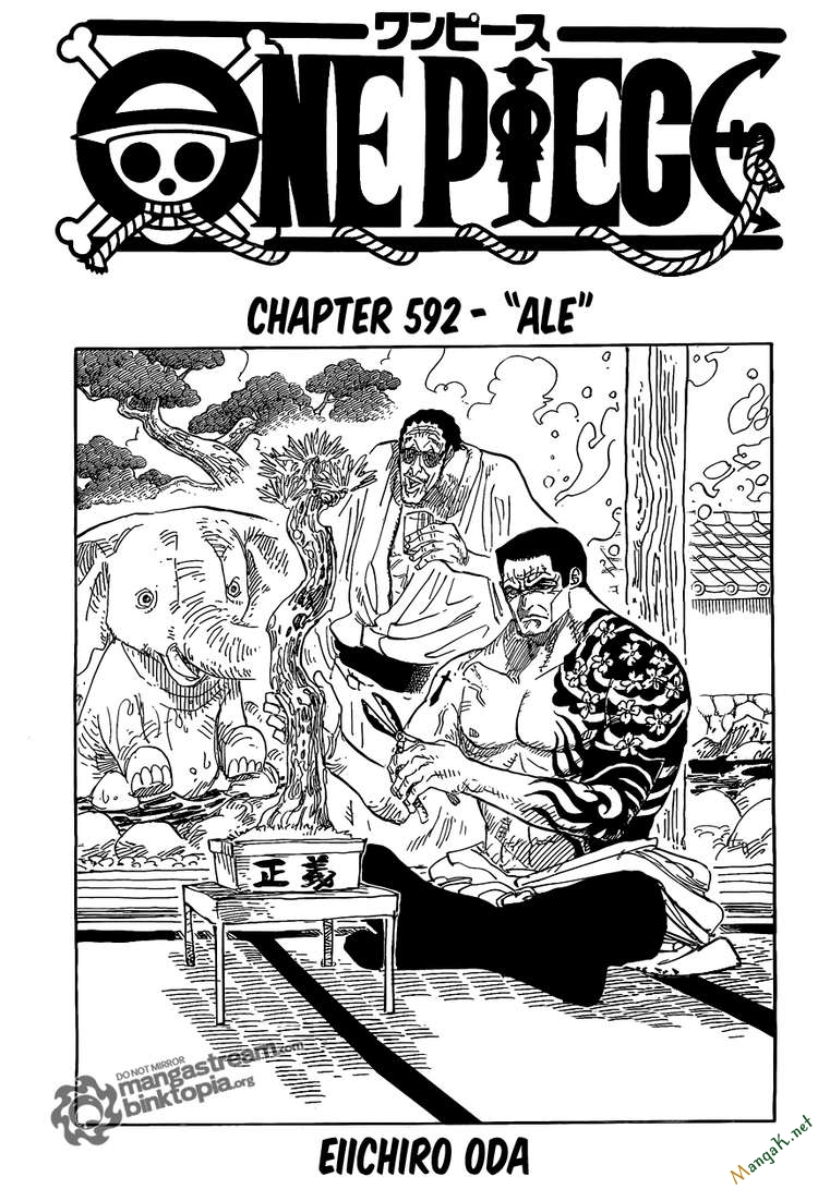 One Piece Chapter 592 - 1