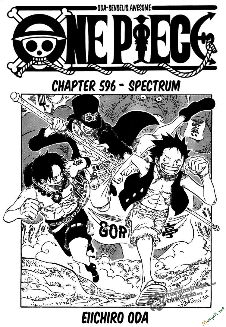 One Piece Chapter 596 - 1