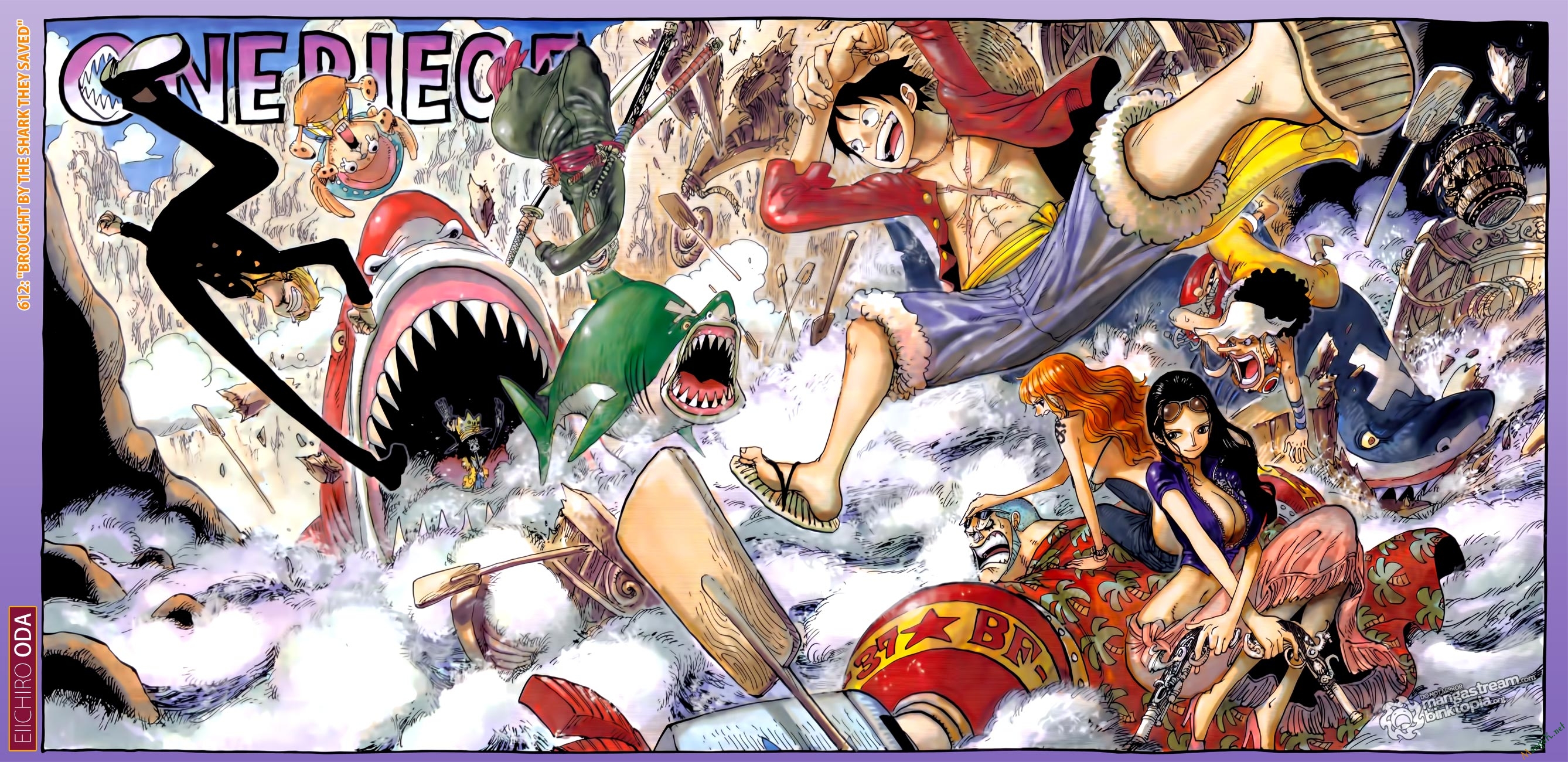 One Piece Chapter 612 - 19