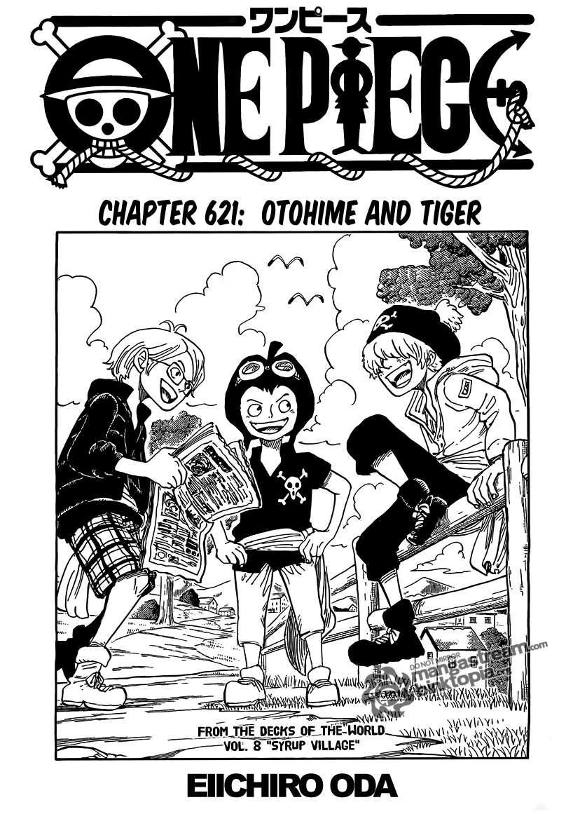 One Piece Chapter 621 - 1