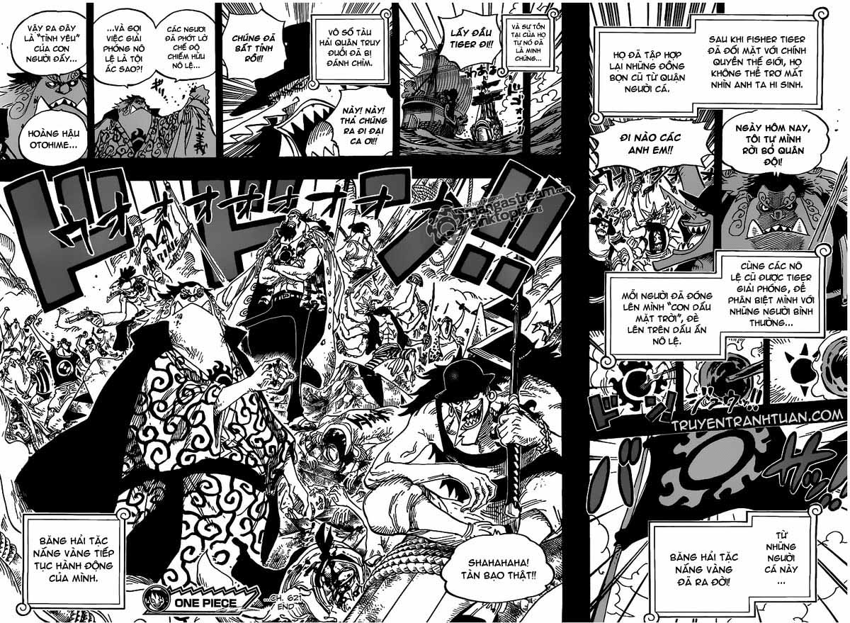 One Piece Chapter 621 - 16