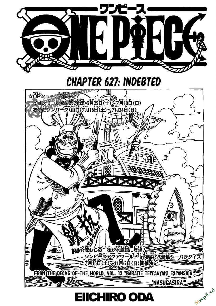 One Piece Chapter 627 - 1