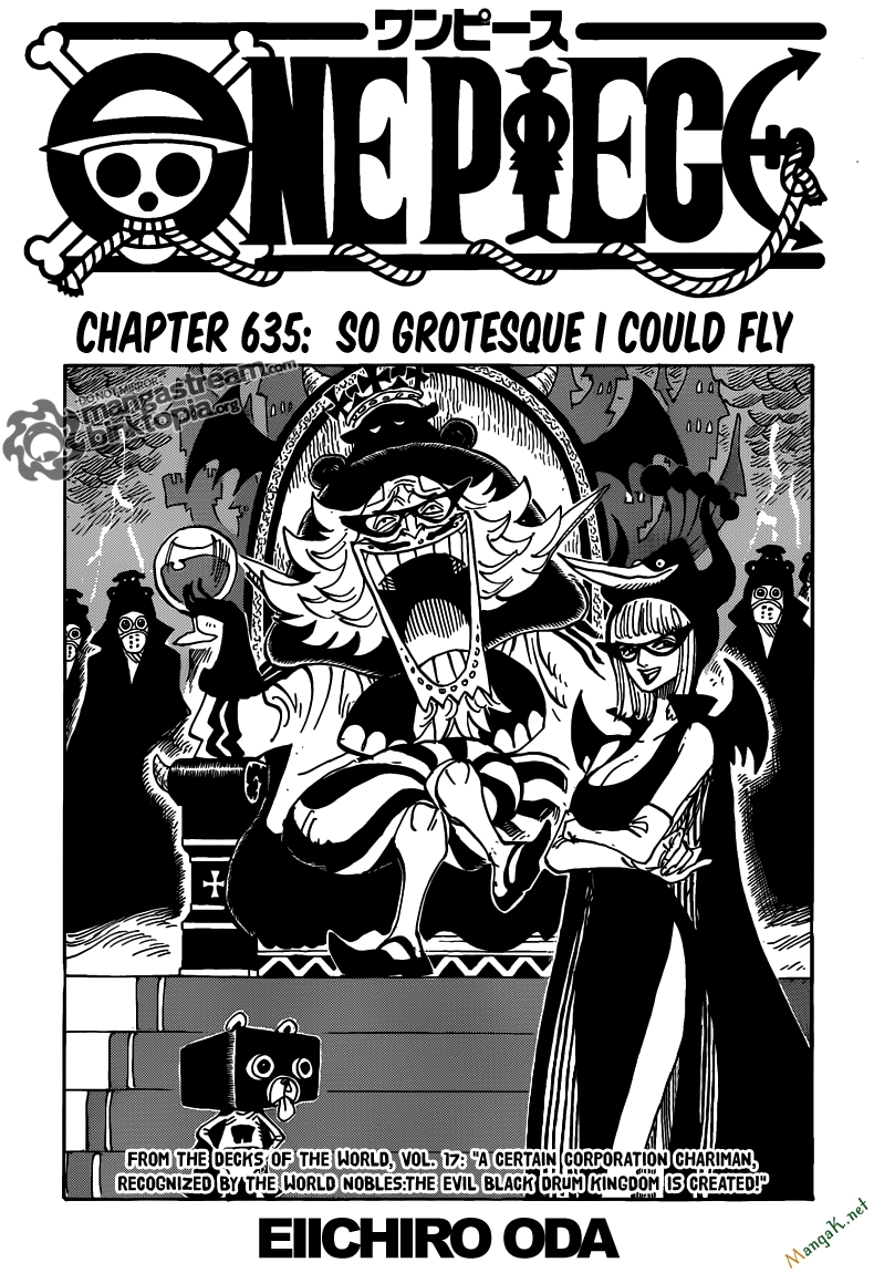 One Piece Chapter 635 - 1