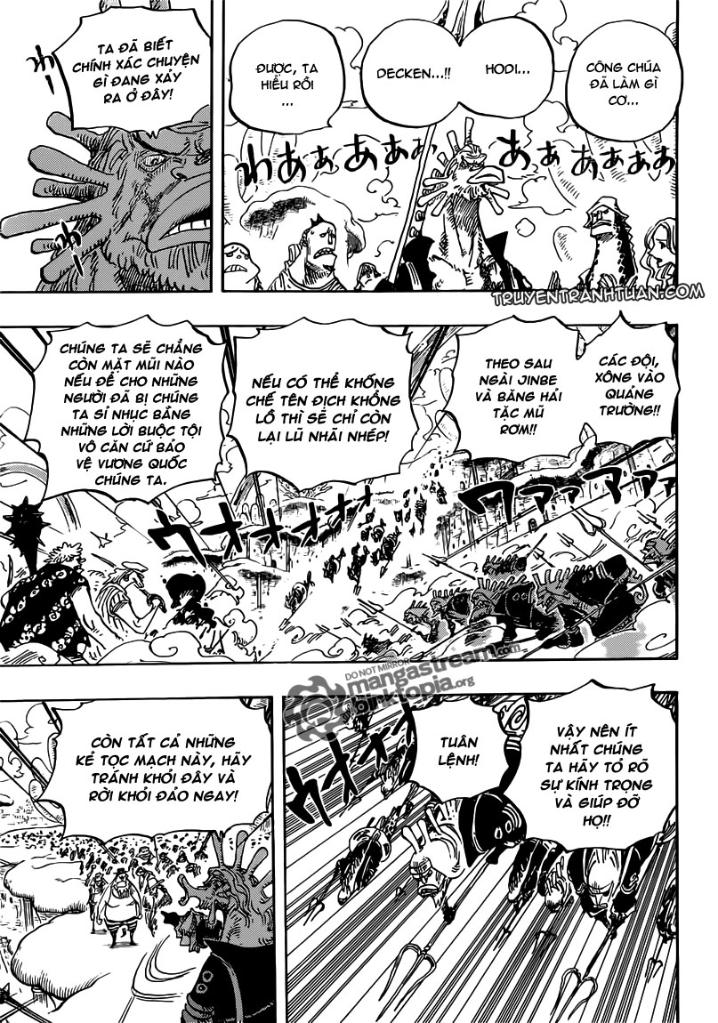 One Piece Chapter 642 - 9