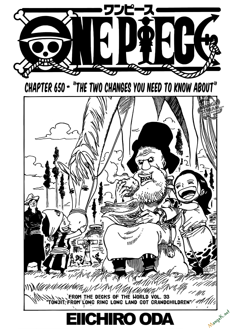 One Piece Chapter 650 - 1