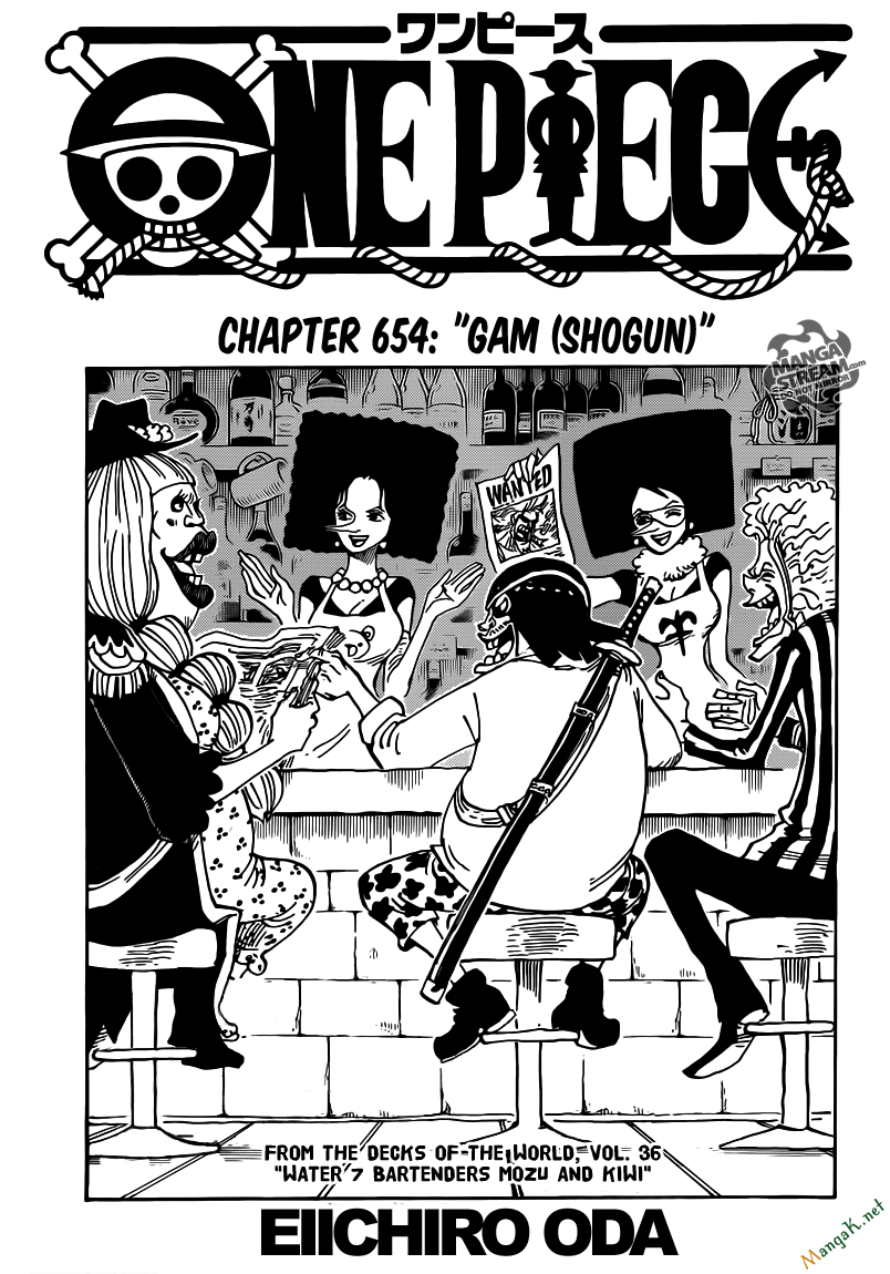 One Piece Chapter 654 - 1