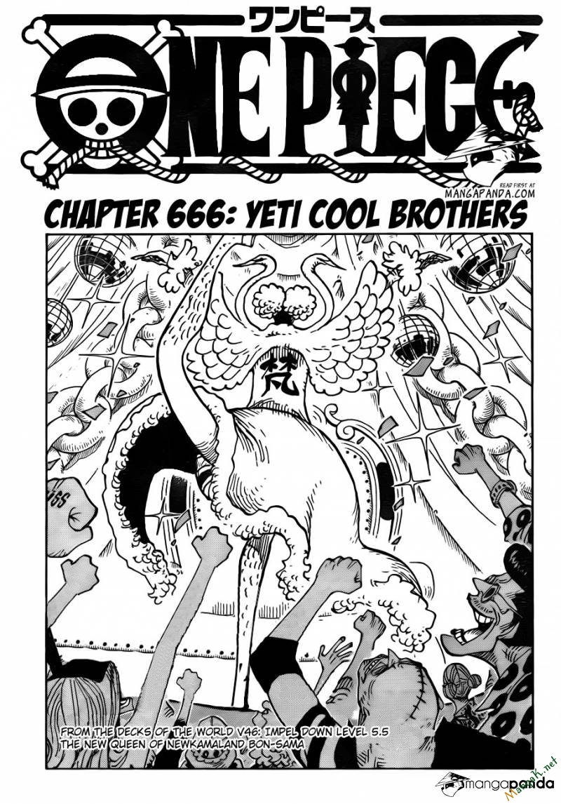 One Piece Chapter 666 - 1