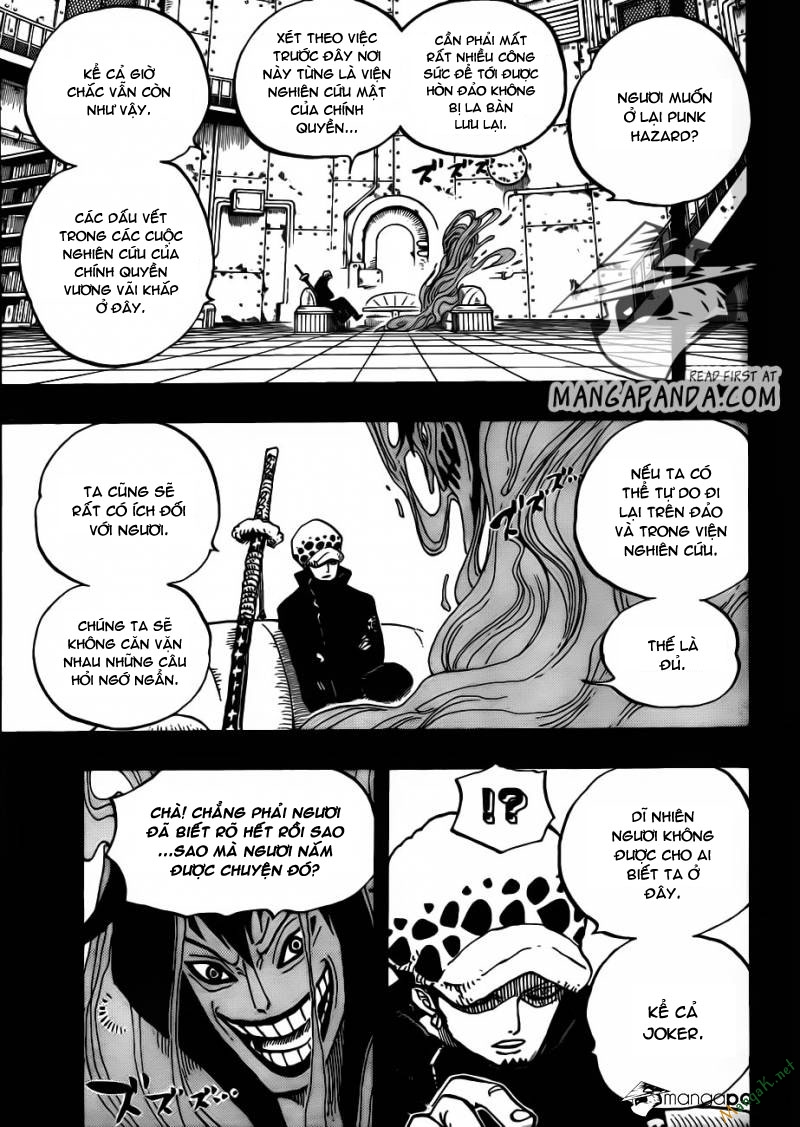 One Piece Chapter 666 - 5