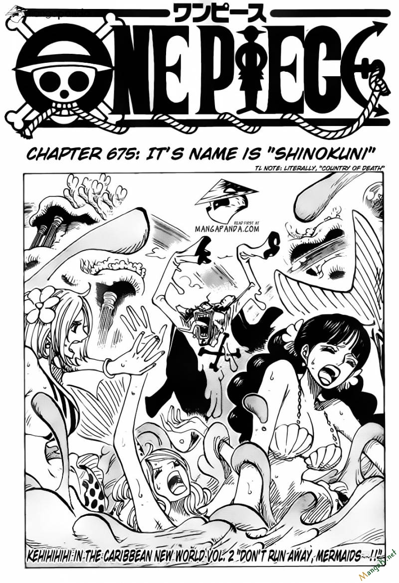 One Piece Chapter 675 - 1