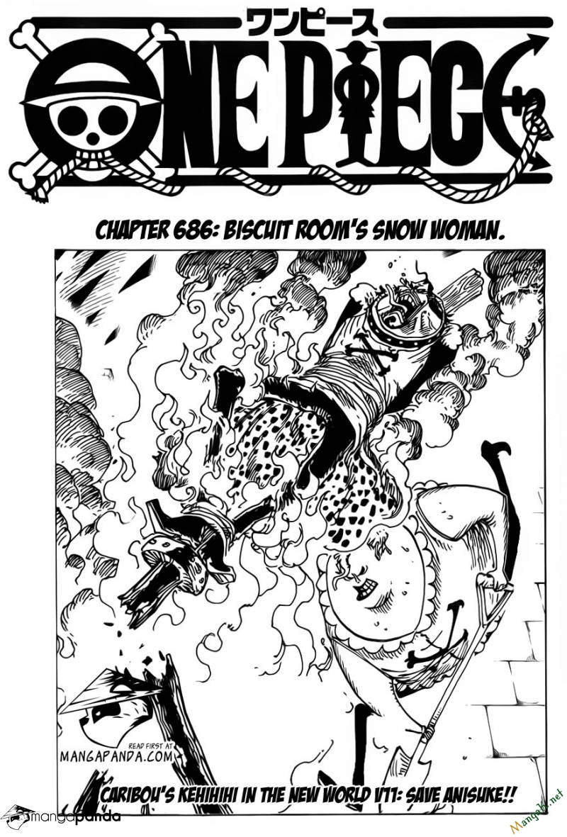 One Piece Chapter 686 - 1