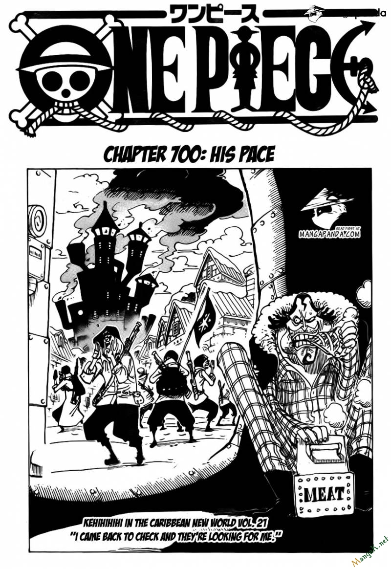 One Piece Chapter 700 - 2