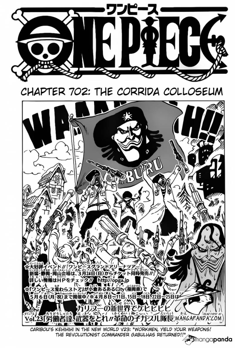 One Piece Chapter 702 - 3