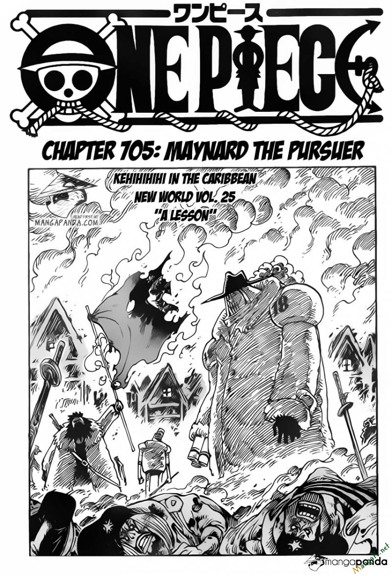 One Piece Chapter 705 - 2