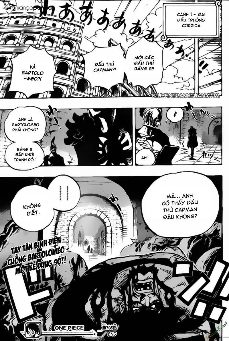 One Piece Chapter 705 - 20