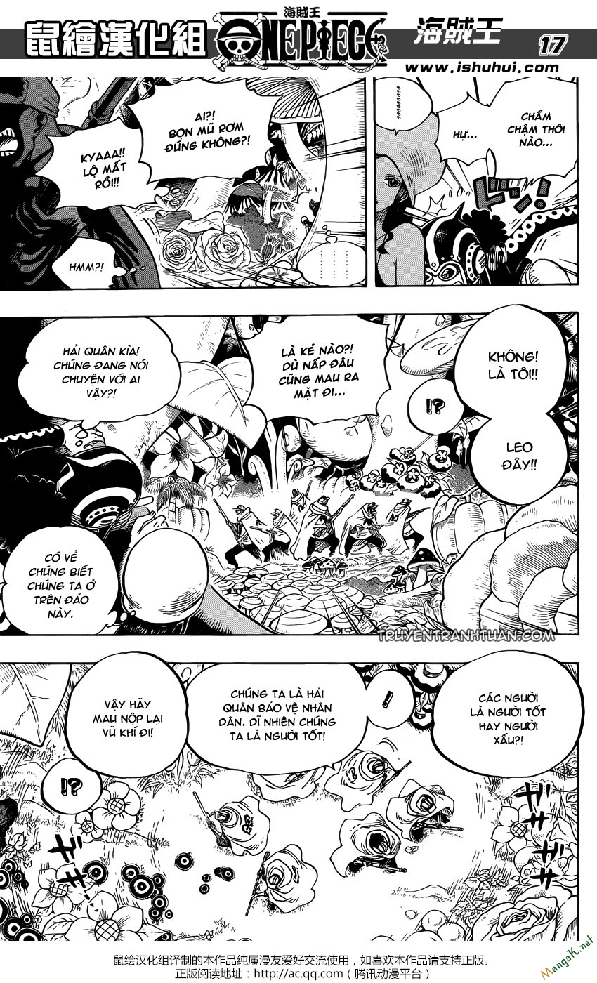 One Piece Chapter 710 - 16