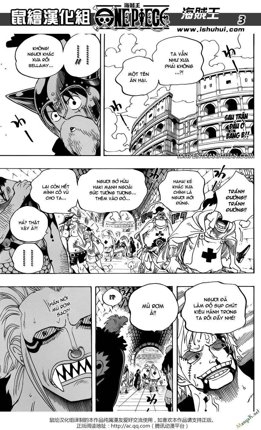 One Piece Chapter 710 - 3