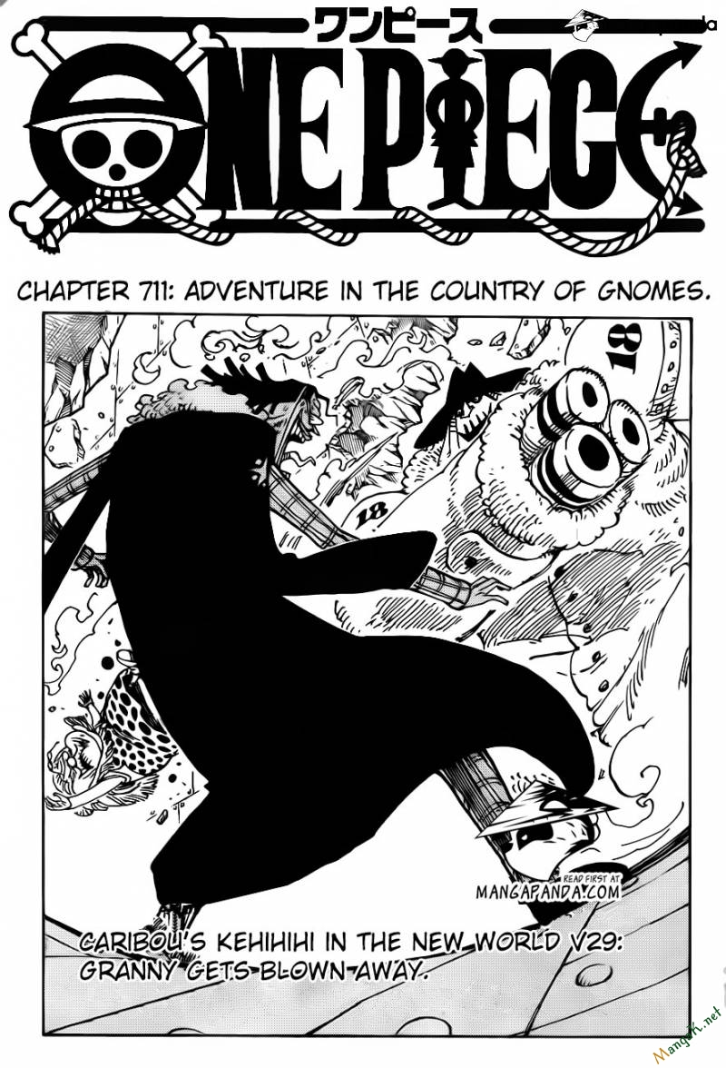 One Piece Chapter 711 - 3