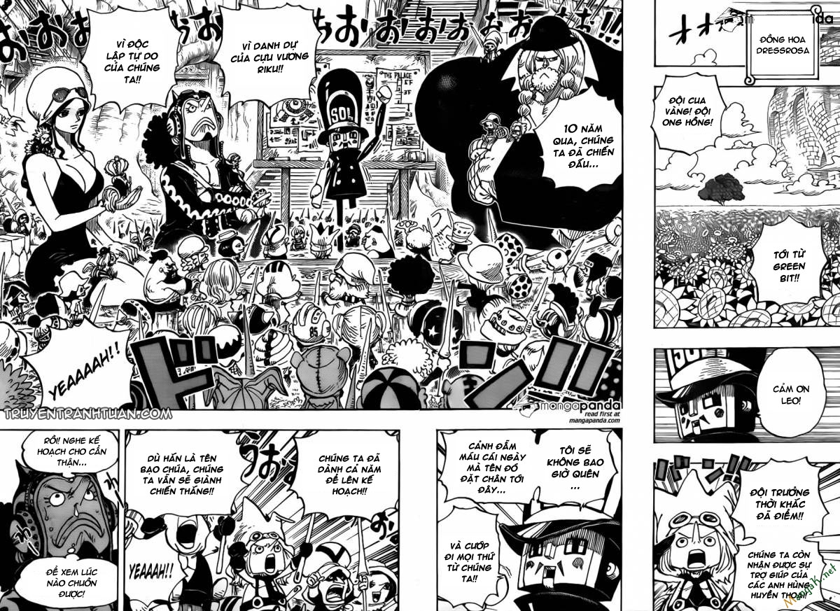 One Piece Chapter 722 - 12