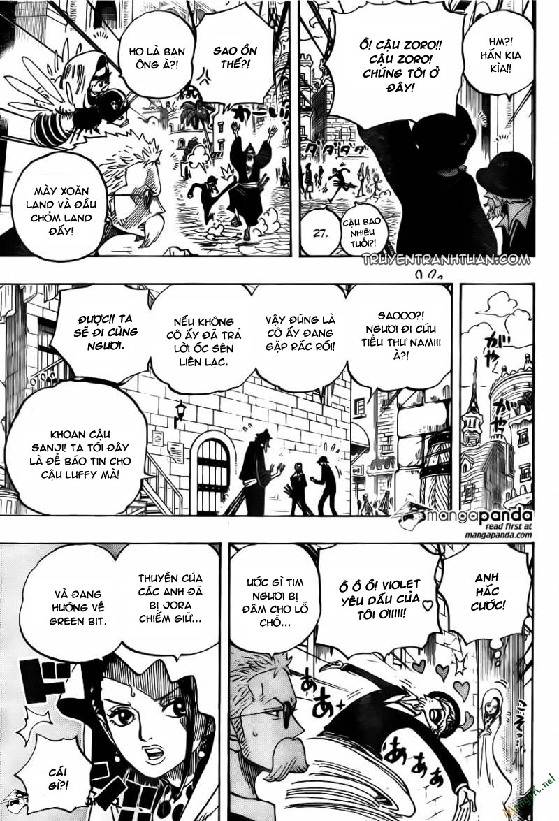 One Piece Chapter 722 - 14