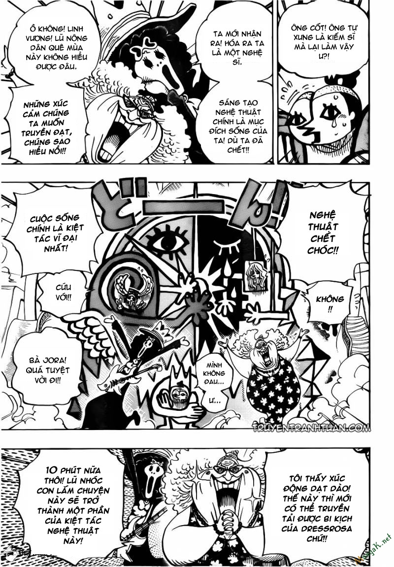 One Piece Chapter 722 - 16