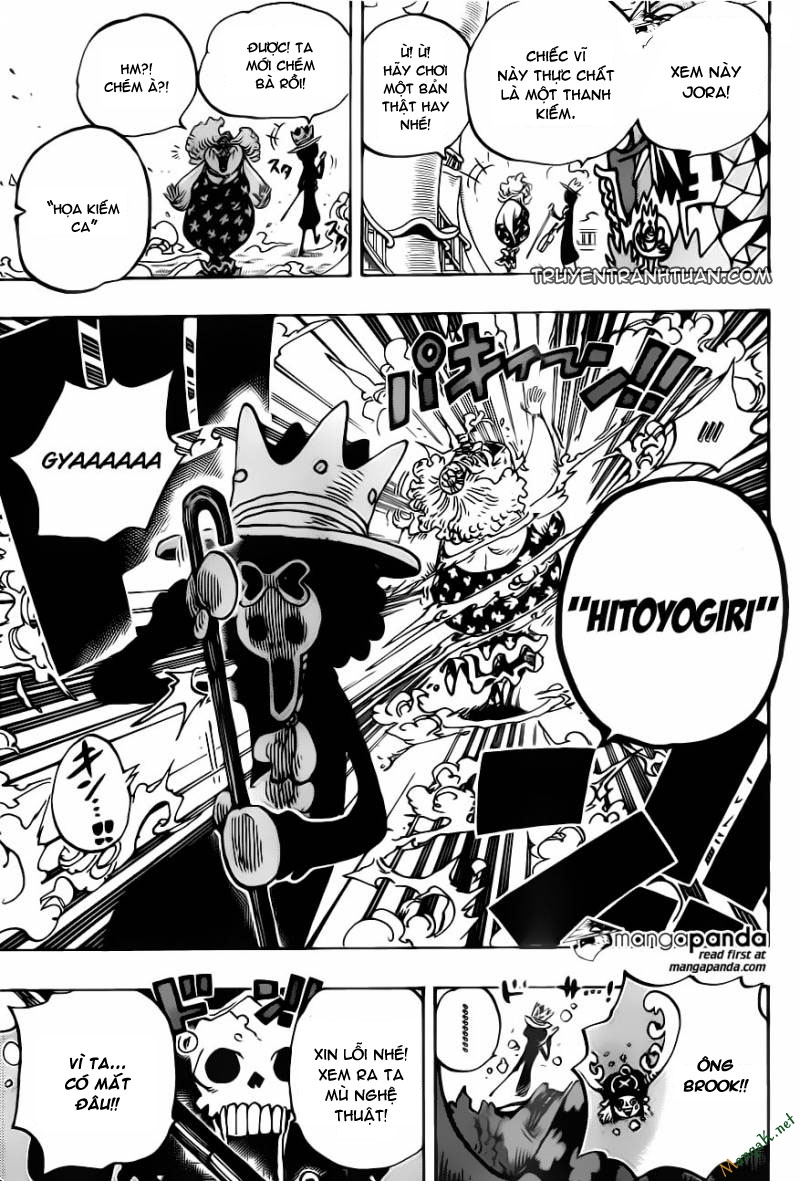 One Piece Chapter 722 - 18