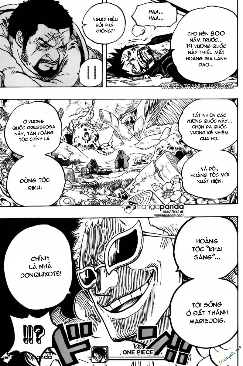 One Piece Chapter 722 - 20