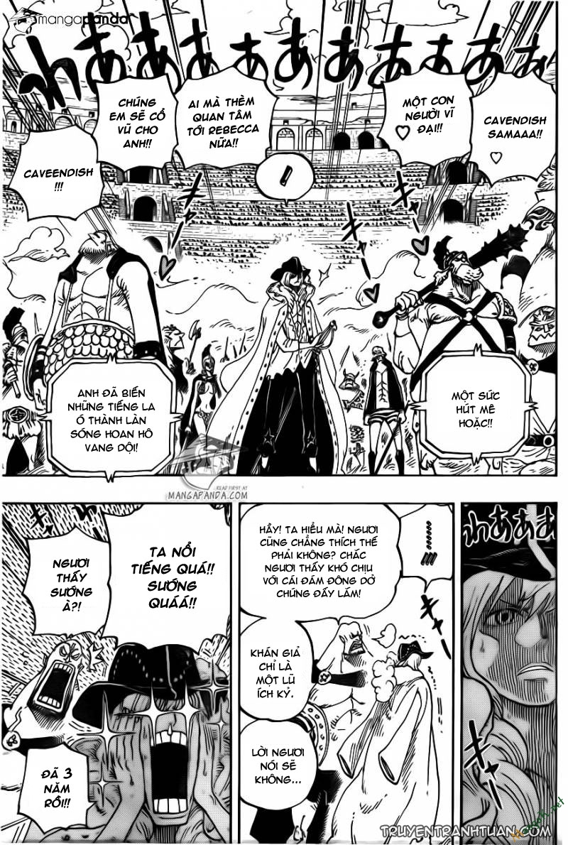 One Piece Chapter 722 - 9