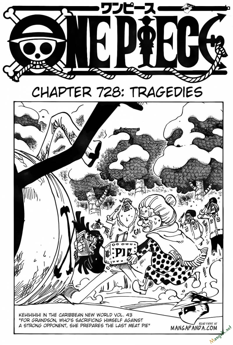 One Piece Chapter 728 - 3