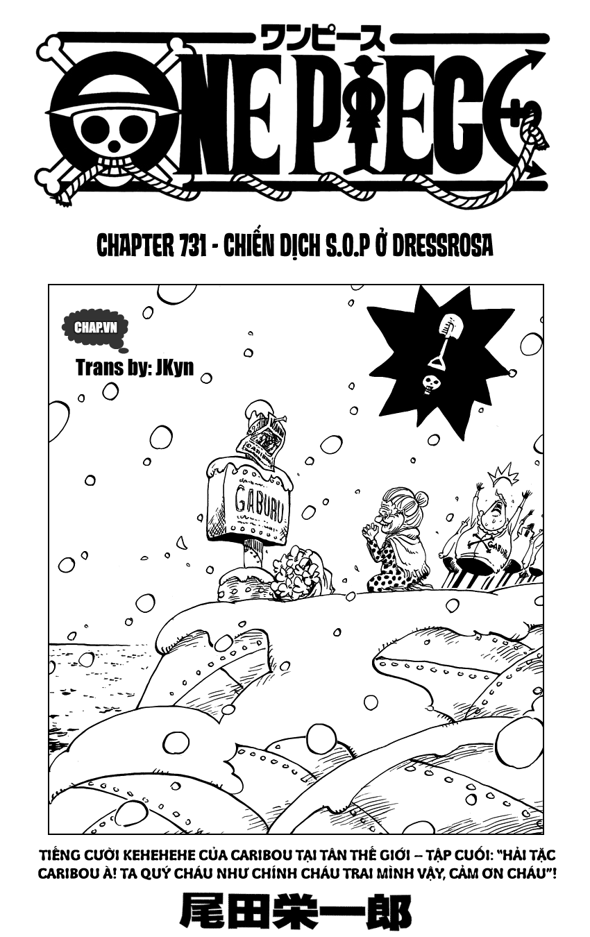 One Piece Chapter 731 - 1