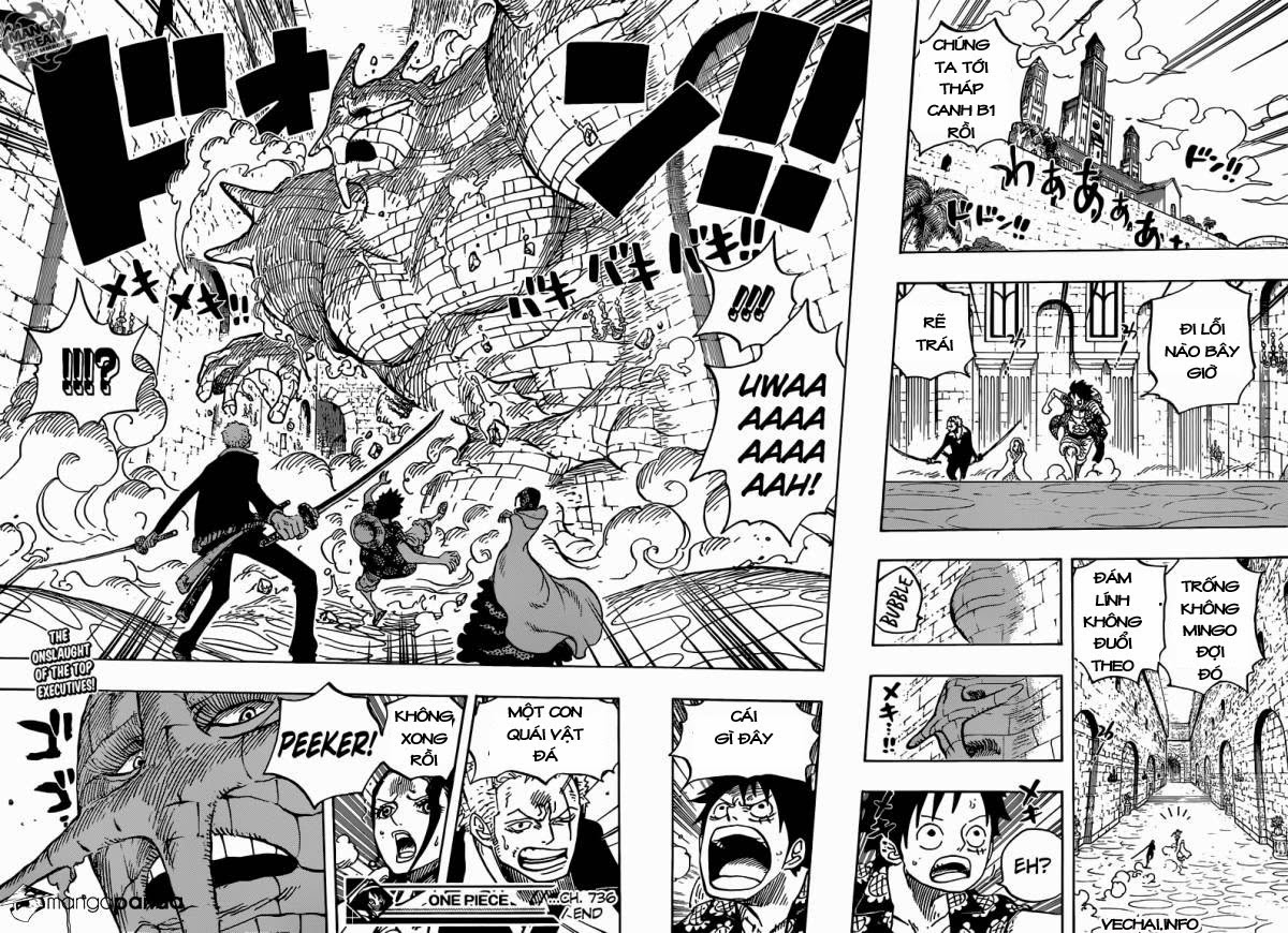 One Piece Chapter 736 - 18