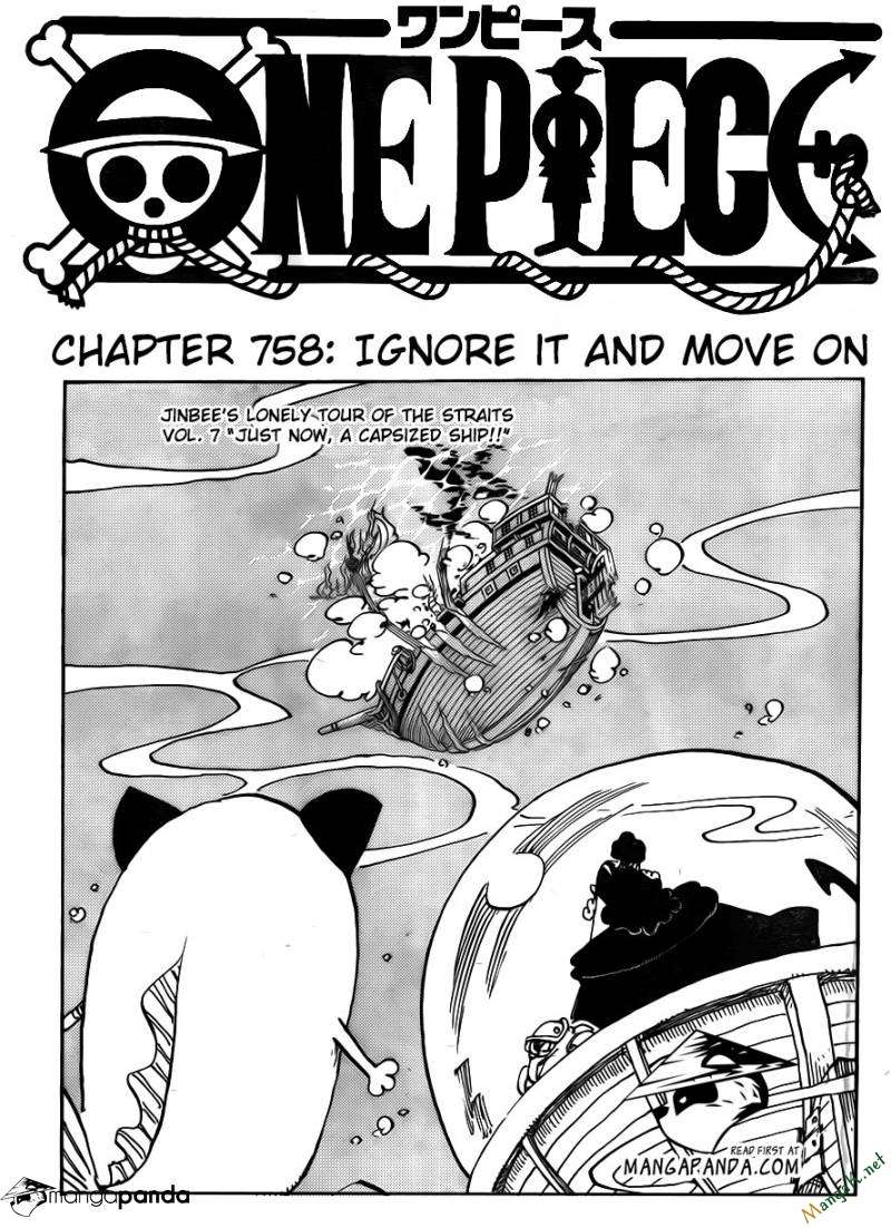 One Piece Chapter 758 - 1