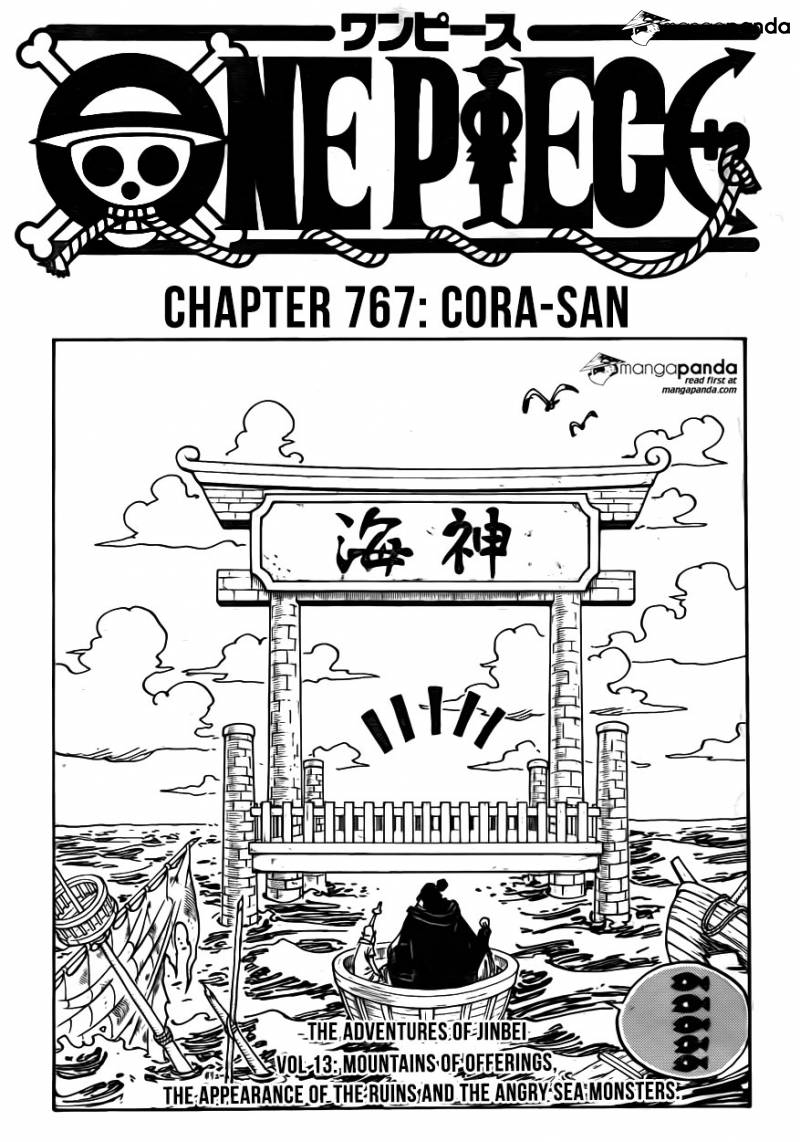 One Piece Chapter 767 - 1