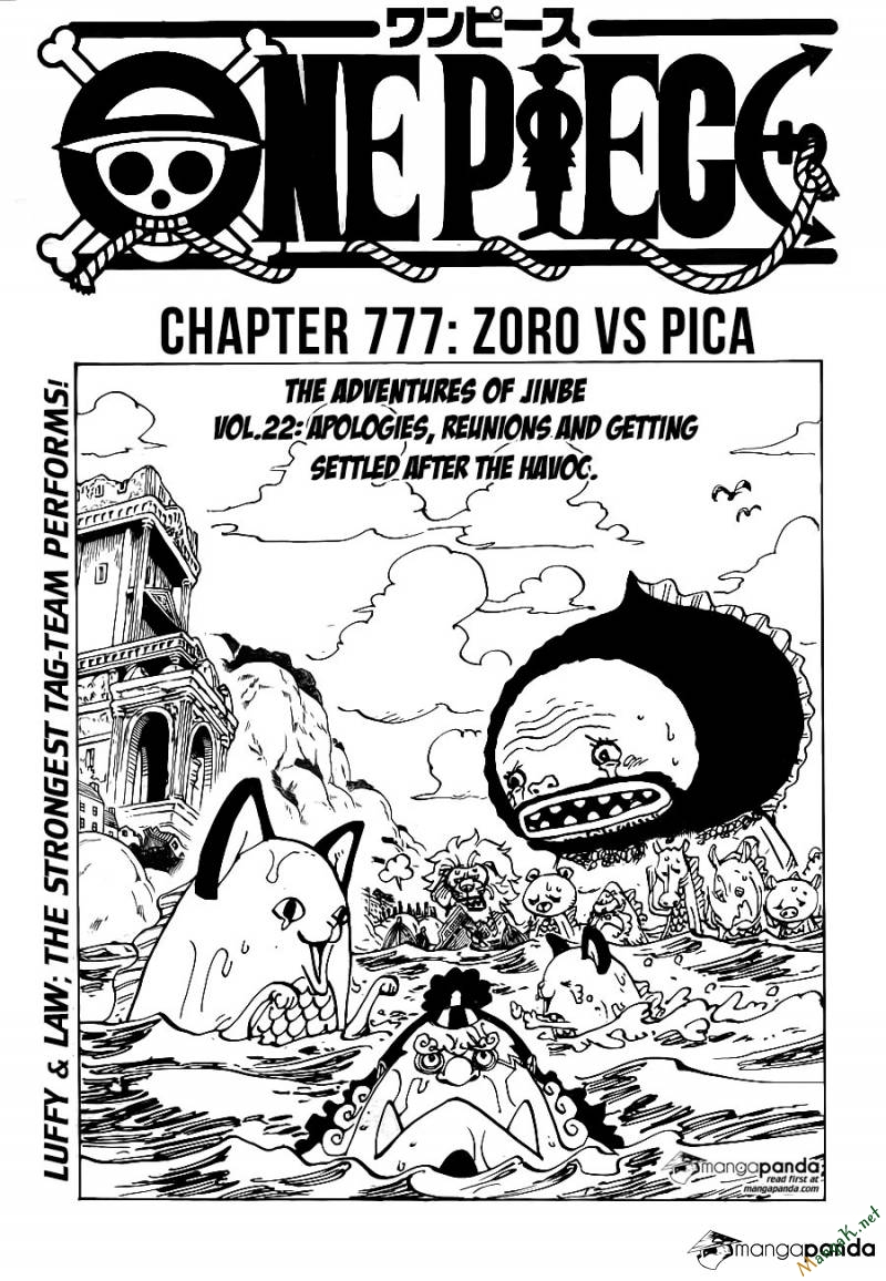 One Piece Chapter 777 - 1