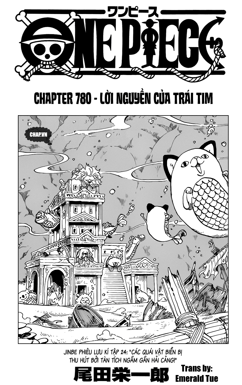 One Piece Chapter 780 - 1