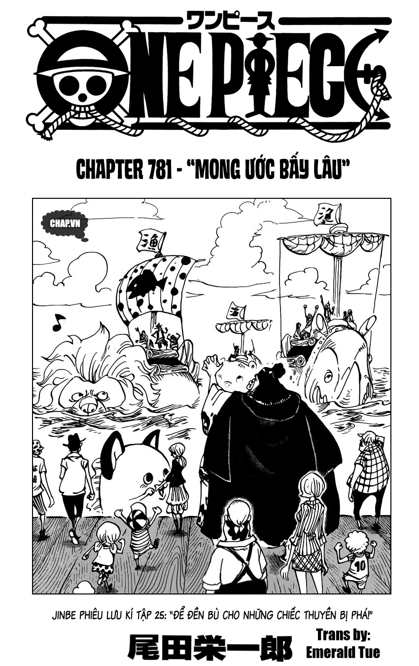 One Piece Chapter 781 - 1