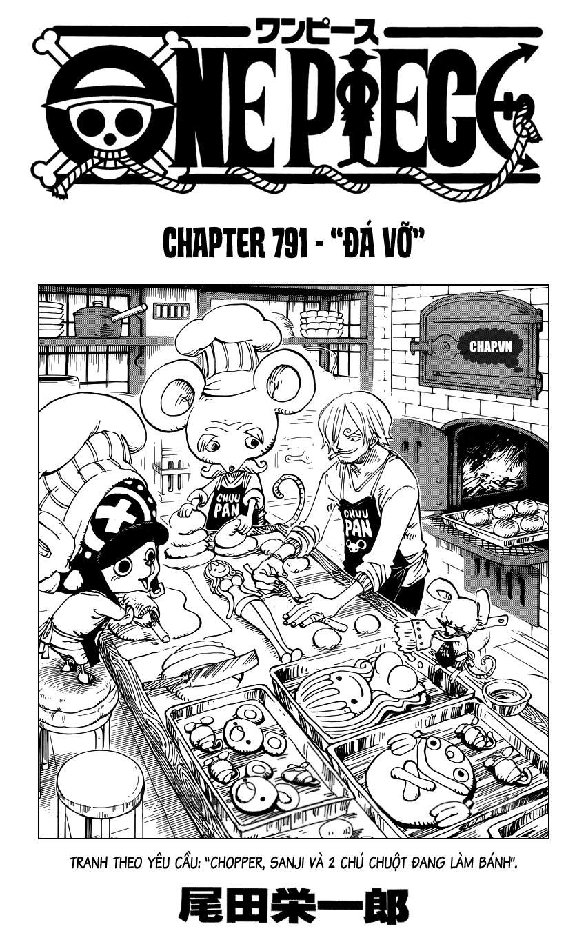 One Piece Chapter 791 - 1