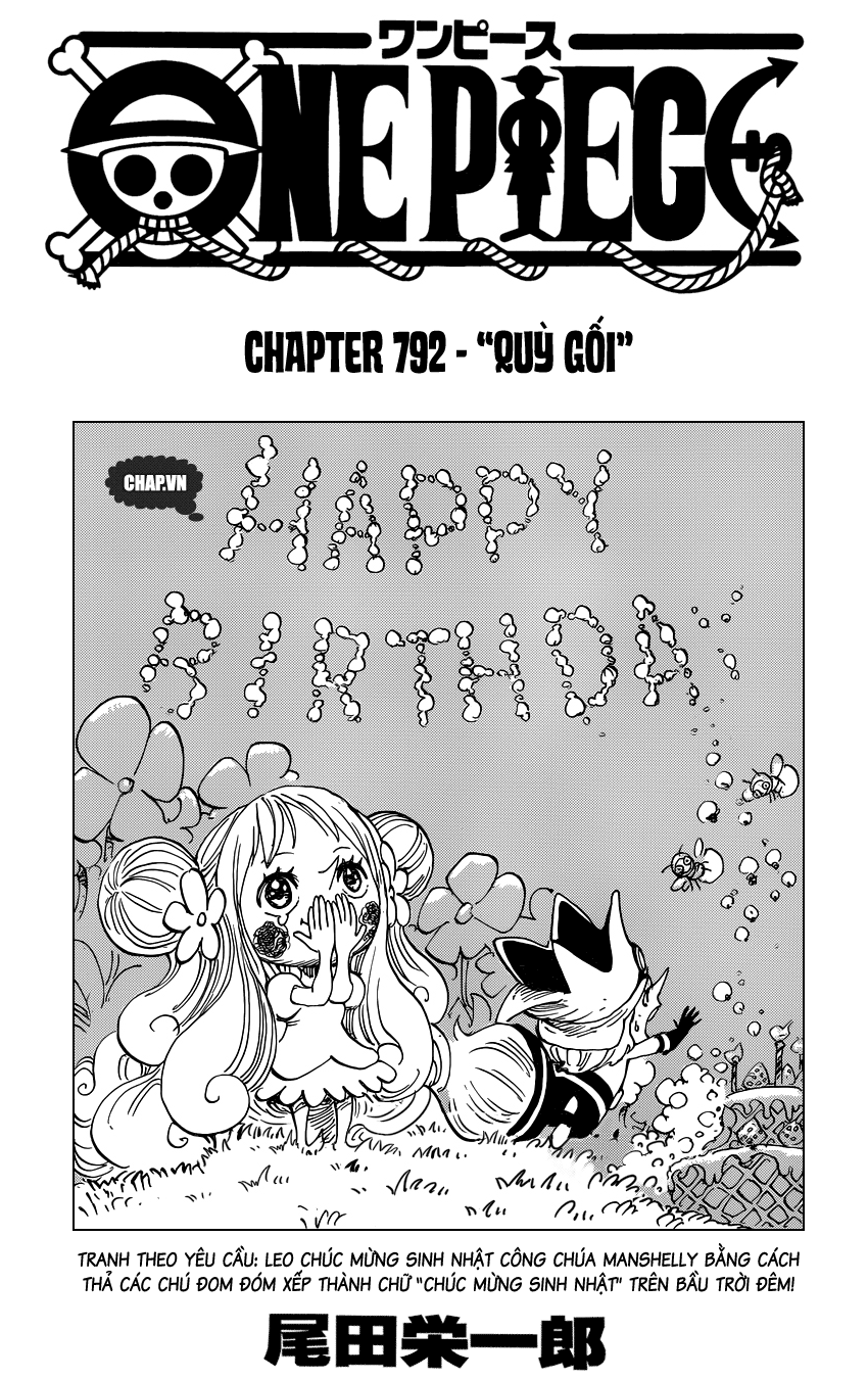 One Piece Chapter 792 - 1