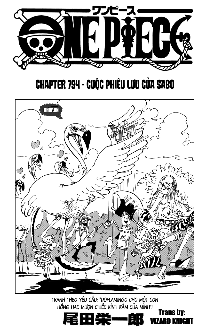 One Piece Chapter 794 - 1