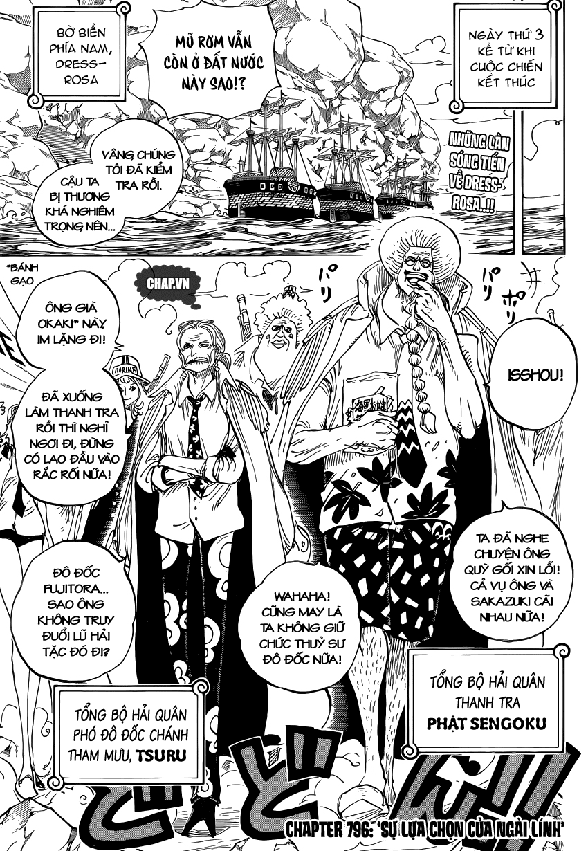 One Piece Chapter 796 - 3